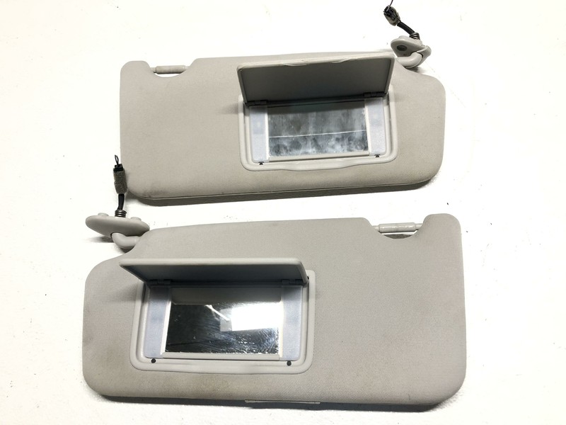 2010-2014 SUBARU LEGACY Set of Driver Left Passenger Right Sun Visors Gray J20