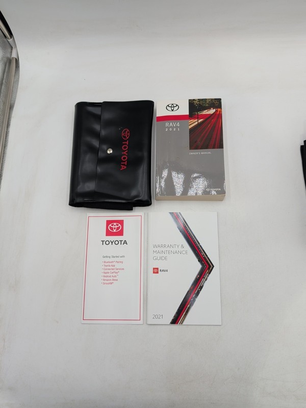 2021 Toyota RAV4 Factory Owners Manual & Warranty Guide With Case