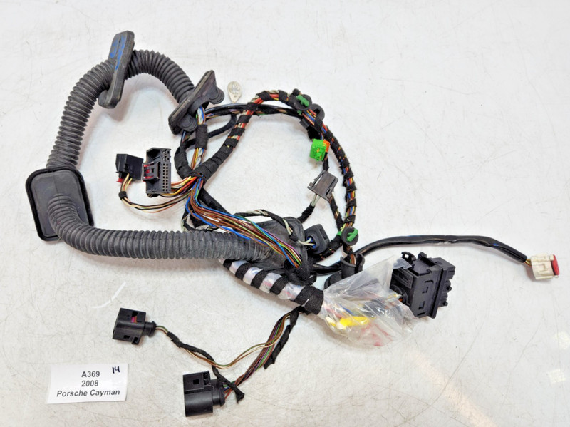 ✅ 2005-2012 OEM Porsche Cayman 987 Front Right Passenger Door Wiring Harness