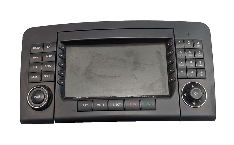 06-08 Mercedes X164 GL450 ML350 ML500 Head Unit Command Navigation Radio CD OEM