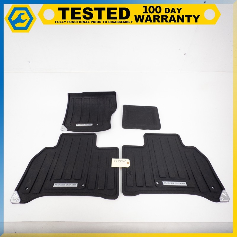 14-22 RANGE ROVER SPORT L494 FRONT & REAR LEFT & RIGHT FLOOR RUBBER MAT SET OEM