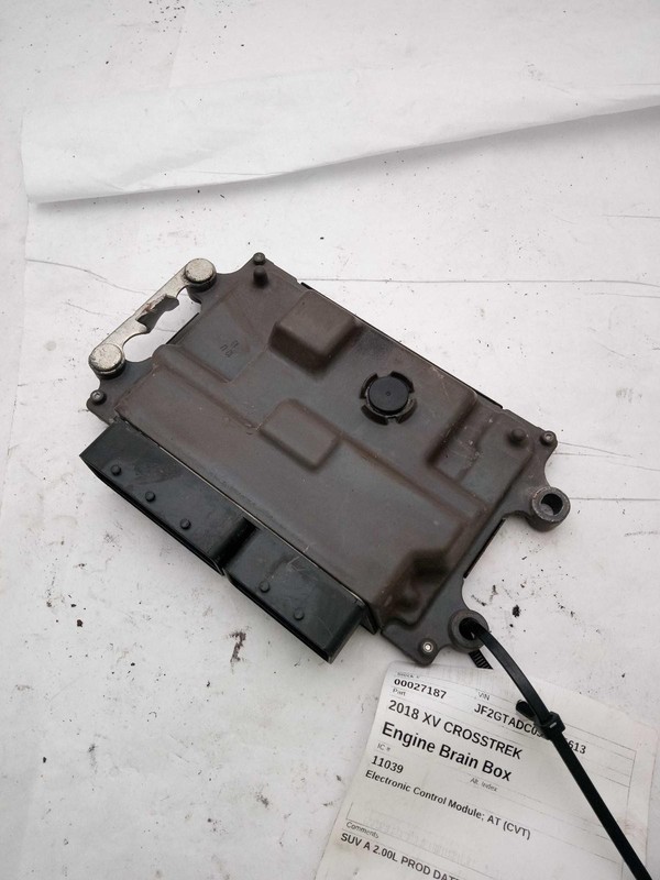 2018 Subaru XV Crosstrek Engine Control Module ECM 2.0L OEM Silver 90K Miles