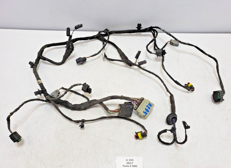 ✅ 2016-2020 OEM Tesla Model S Front End Bumper Wiring Harness Cable Wire Loom