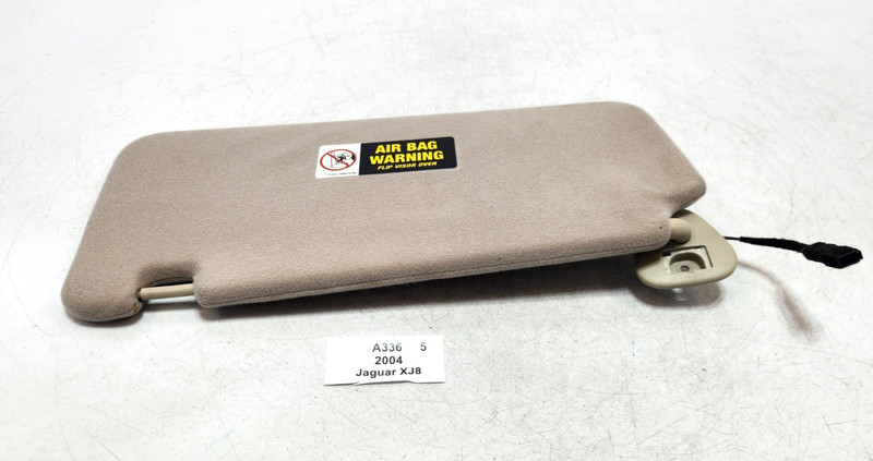 ✅ 04-07 OEM Jaguar XJ8 XJR Front Right Passenger Side Sunvisor Sun Visor*