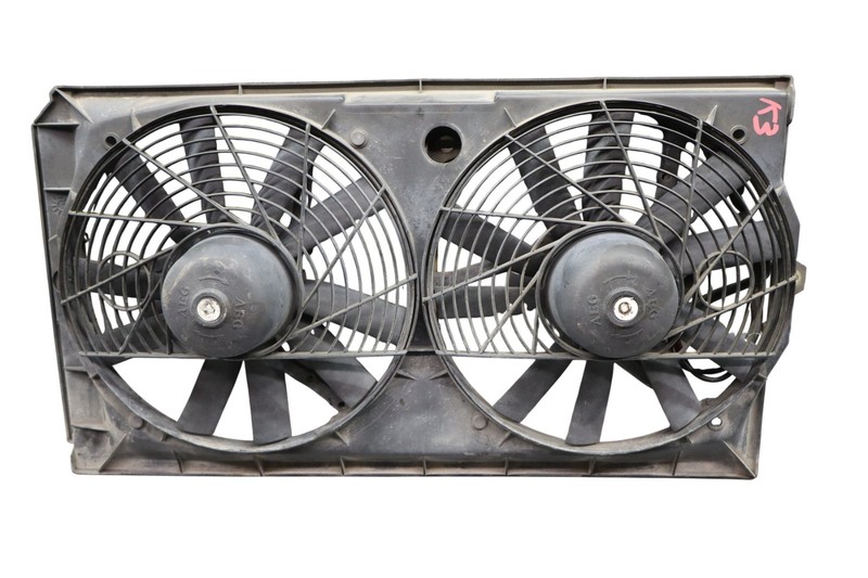 93-02 Mercedes R129 300SL SL500 Radiator Cooling Fan Shroud 1295051055 Oem