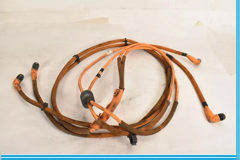 11-12 Porsche Cayenne High Voltage Battery Wire Wiring Harness 7P0971015E OEM