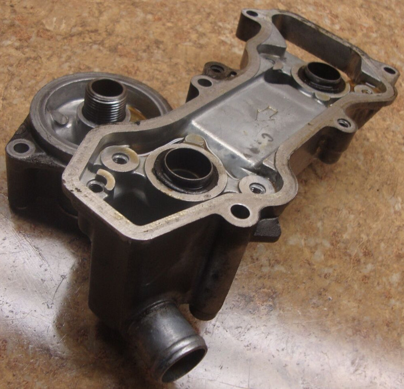 Honda CBR600 F3 CBR 600 CBR600F3 Engine Oil Cooler Cover Panel Filter 1997 I10