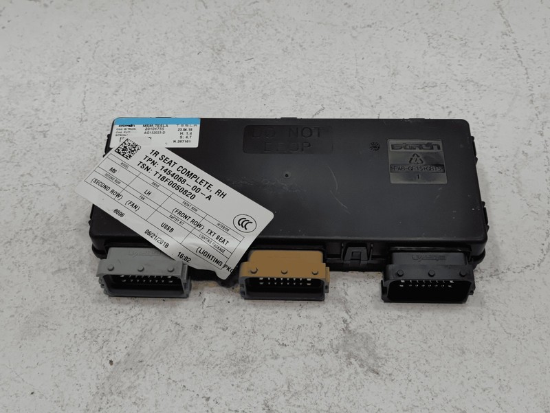 2017-2020 TESLA MODEL S FRONT RIGHT PASSENGER SEAT MEMORY CONTROL MODULE OEM