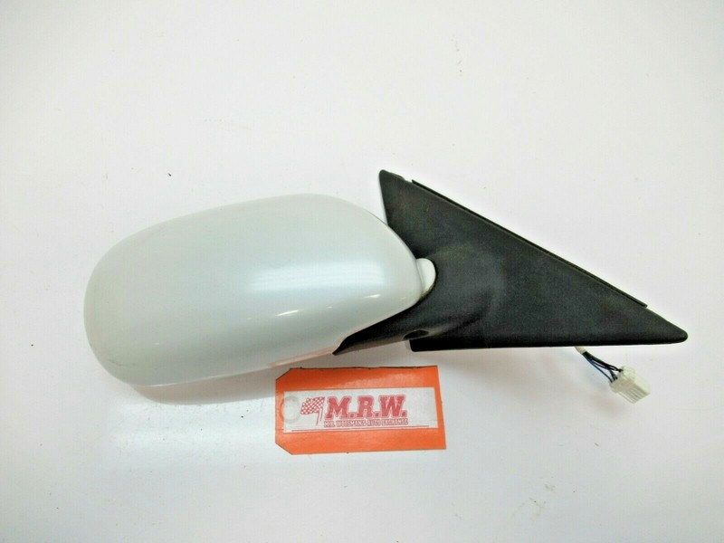 DOOR MIRROR GLASS PASSENGER SIDE RIGHT WHITE CAR for 03 04-06 G35 INFINITI SEDAN
