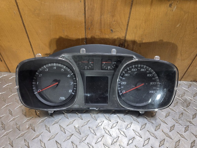 2012 CHEVROLET EQUINOX 2.4L AT INSTRUMENT CLUSTER SPEEDOMETER 208K 20907580 OEM
