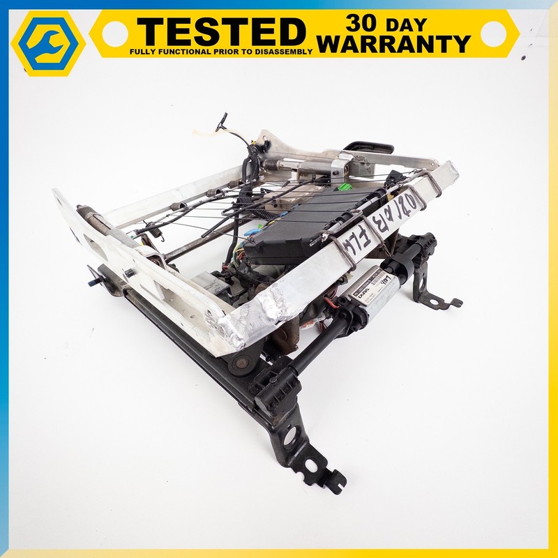 08-13 CHEVROLET CORVETTE C6 FRONT LEFT SEAT TRACK FRAME ADJUSTER MOTOR OEM