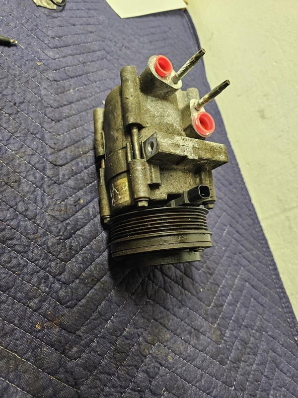 Used A/C Compressor fits: 2009Ford e250 van gasoline Grade A