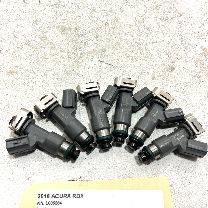 2013-2018 Acura RDX MDX Fuel Injector Assembly SET of 6pcs OEM