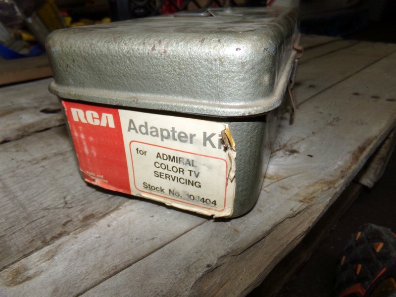 RCA Admiral Vintage TV Repair Kit Case 10J404 *FREE SHIPPING*