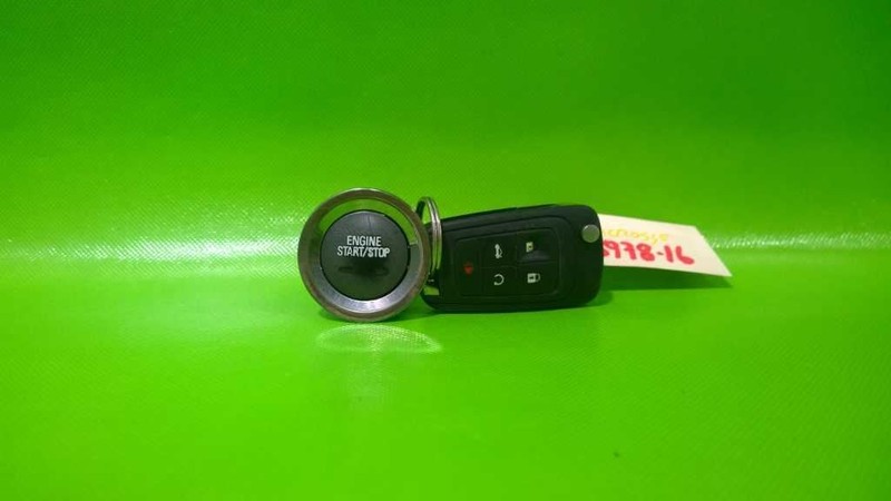 10-13 LACROSSE ENGINE IGNITION START STOP PUSH BUTTON SWITCH W/FOB OEM 3978-16