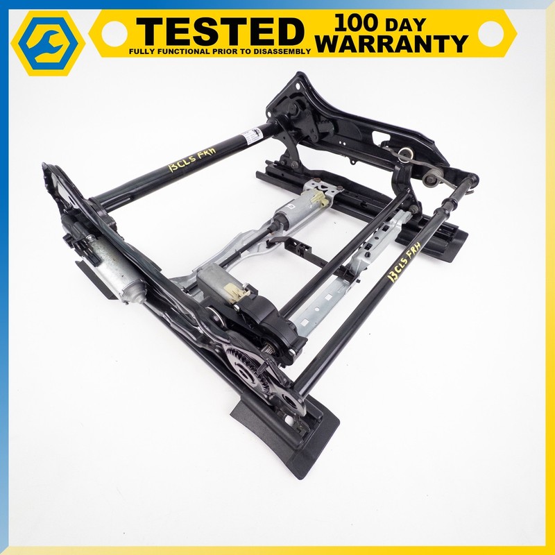 12-18 MERCEDES-BENZ CLS550 FRONT RIGHT SEAT RAIL TRACK FRAME W/ MOTORS OEM