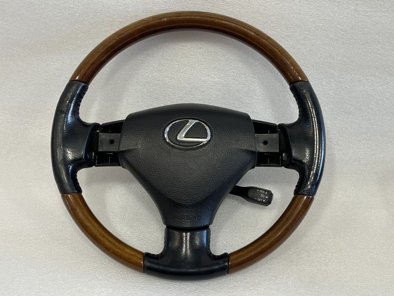 2004 2005 2006 2007 2008 2009 LEXUS RX330 RX350 STEERING WHEEL BLACK LA22