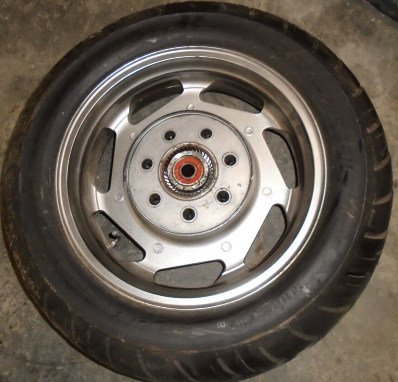 2008 Kawasaki Vulcan VN1600 VN 1600 A Rear Back Wheel Rim Tire 16" 170/70-16
