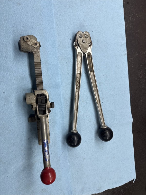 Quality Vintage Steel Bander Banding Strapping Tools 3/8 1/2?