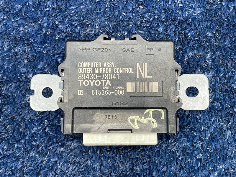 2018–2021 Lexus NX300 Front Left Outer Mirror Control Module OEM 89430-78041