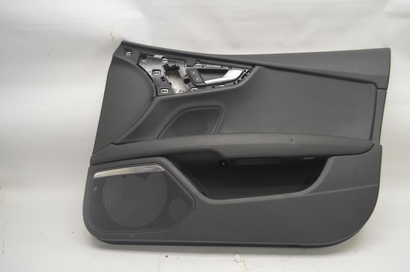 2013-2015 AUDI S7 FRONT RIGHT PASSENGER SIDE DOOR PANEL TRIM COVER BLACK OEM