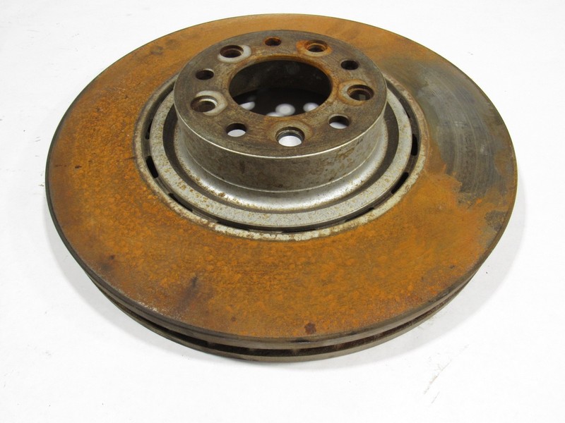 10-20 Bentley Mulsanne 2012 Front Left Driver Brake Disc Rotor @1