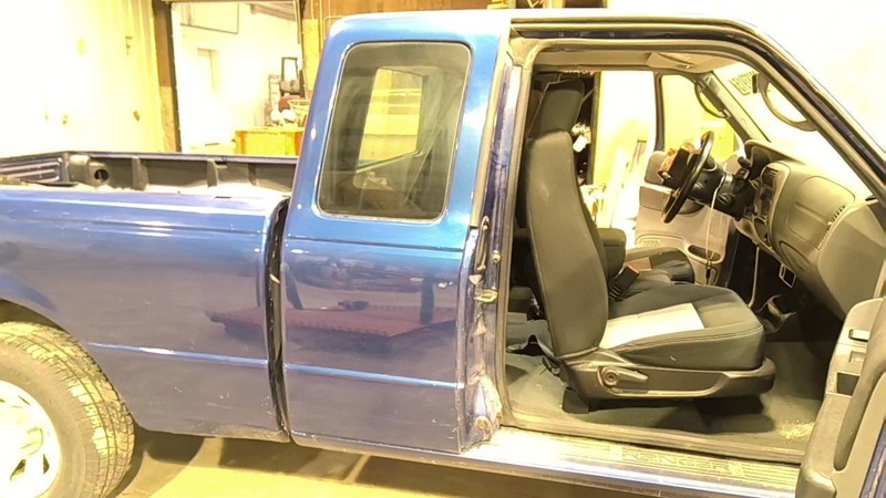 Passenger Rear Side Door Privacy Tint Glass Fits 04-11 RANGER 3650789