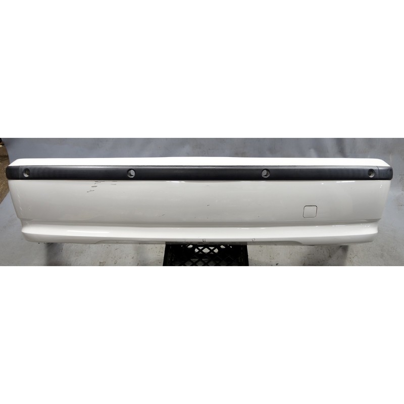 2002-2006 BMW E46 3-Series Sedan Late Rear Bumper Trim Cover White 3 PDC OEM