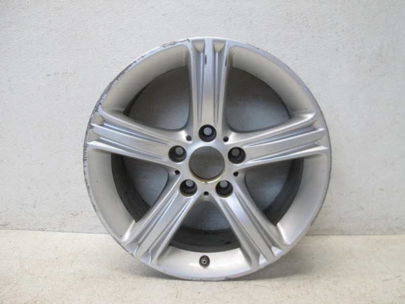 12-18 BMW F30 FIVE SPOKE ALUMINUM ALLOY FACTORY OEM WHEEL RIM 7.5JX17 121223 1