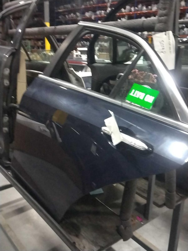 2016 Cadillac ATS Left Rear Door Blue 272278 111K Miles OEM Used Part