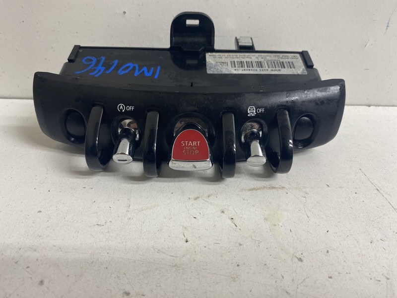2015 Mini Cooper Start Stop Ignition Control Button Pad 6131 9328287-04 Oem