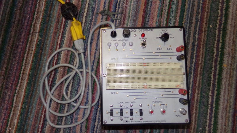 EI Instruments Incorp Digi Designer TTL Digital Breadboard Trainer