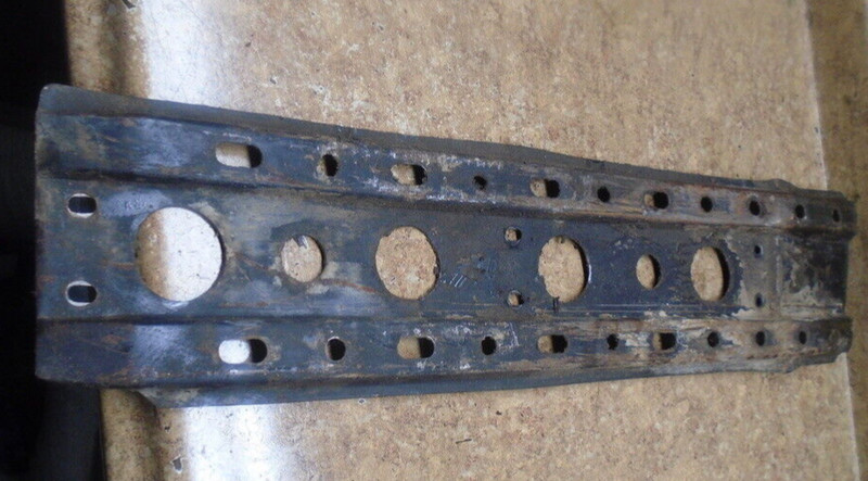 Polaris 350 L 350L 4x4 Trail Boss W938139 ATV Steel Skid Plate Guard Rail Engine