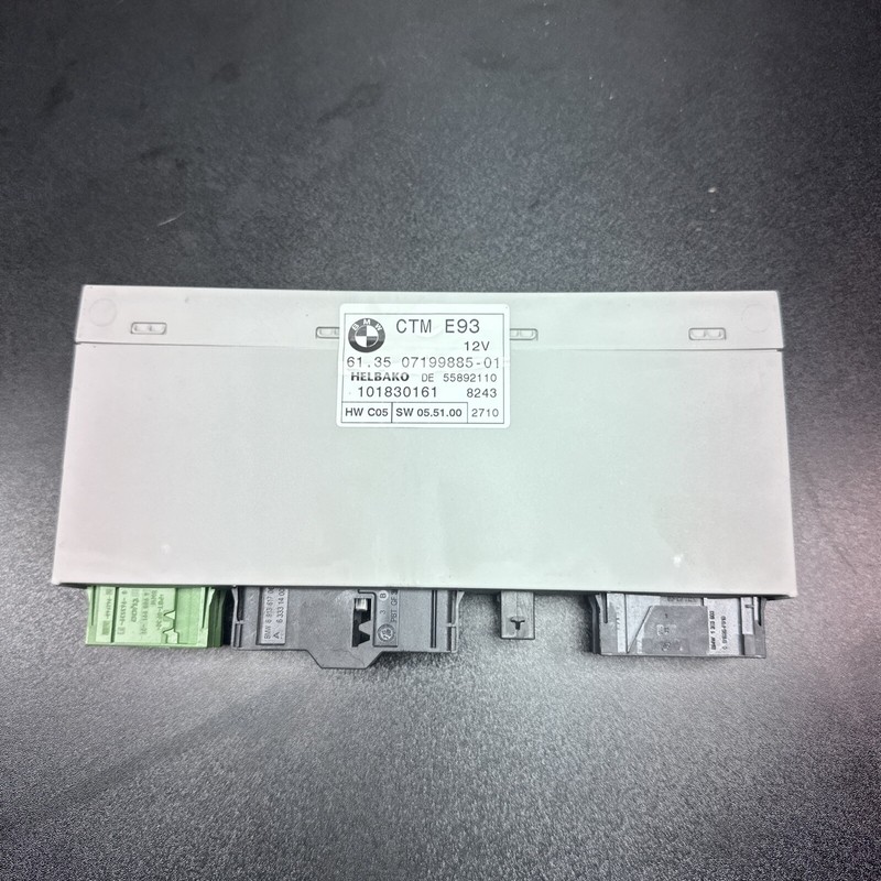 07-13 OEM BMW E93 328 335 M3 Convertible Roof Top Control Module Unit 07199885