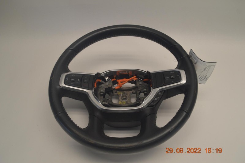 2019-2021 DODGE RAM 1500 STEERING WHEEL LEATHER W/ SWITCHES & CRUISE OEM