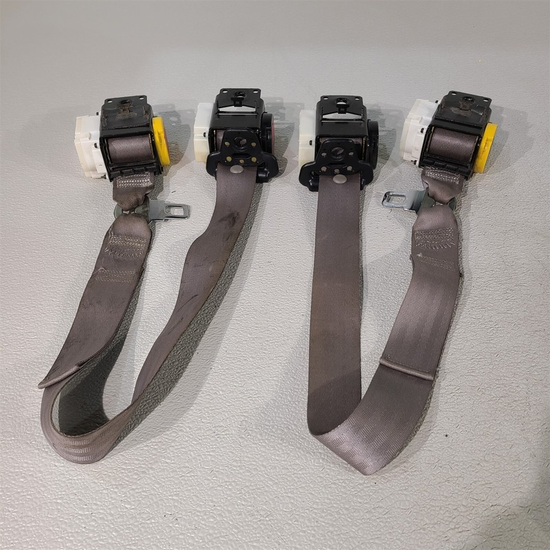 97-04 Corvette C5 Hatchback Seatbelt Set Seat Belt Retractors Grey Aa7393