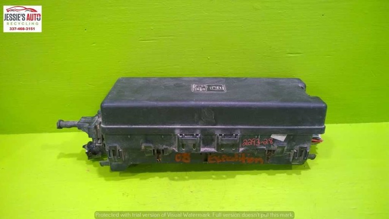 07 08 FORD EXPEDITION EL XLT 5.4L AT FUSE BOX OEM 2293-28