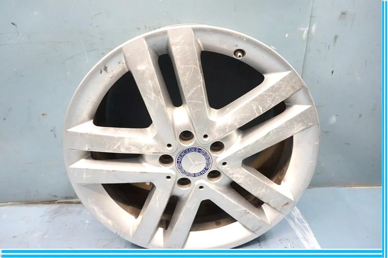 12-19 Mercedes X166 GL450 GLS550 8.5 x 19 19" Wheel Rim Silver 1664011302 OEM