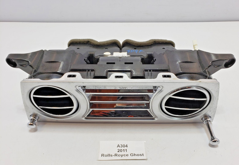 ✅ 10-14 OEM Rolls Royce Ghost RR4 Front Center Dashboard Air Vent Grille Cover