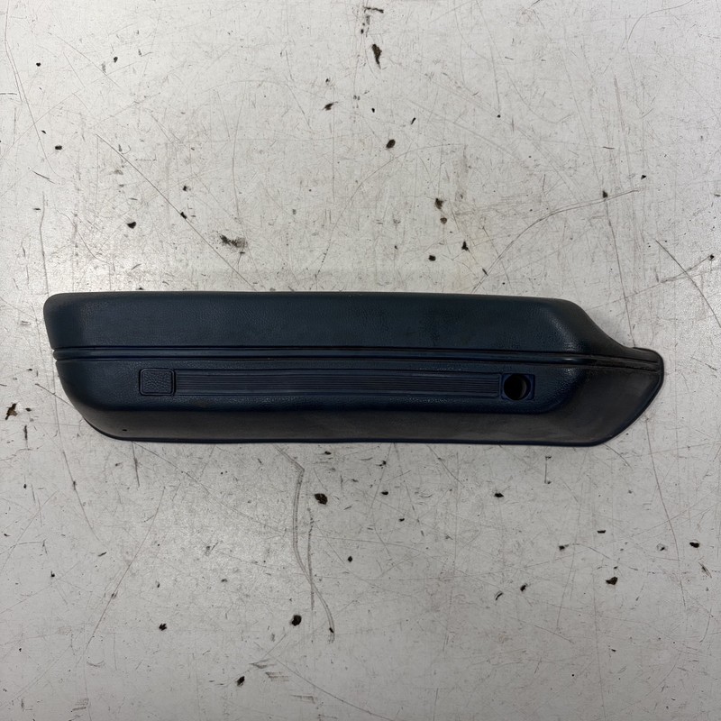 80-81 Honda Civic 3D Left Driver Side Door Armrest Handle Blue OEM