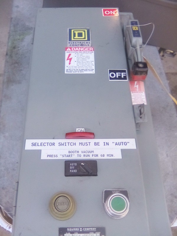 Square D Combination Starter Class 8538 30A Series A Type SCG14