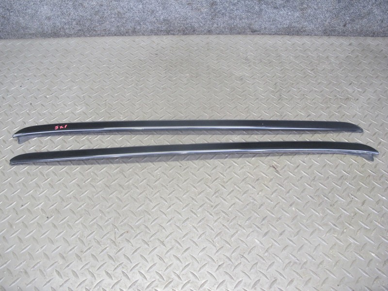 08-14 BMW E71 E72 X6 FRONT WINDSHIELD A PILLAR EXTERIOR TRIM MOLDING SET OF 2