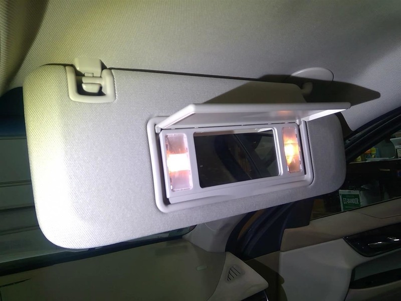 Passenger Right Sun Visor Fits 14-19 CTS 1754607