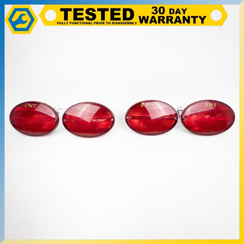 97-04 Chevy Corvette C5 REAR LEFT RIGHT TAIL LIGHT SET OF 4 OEM