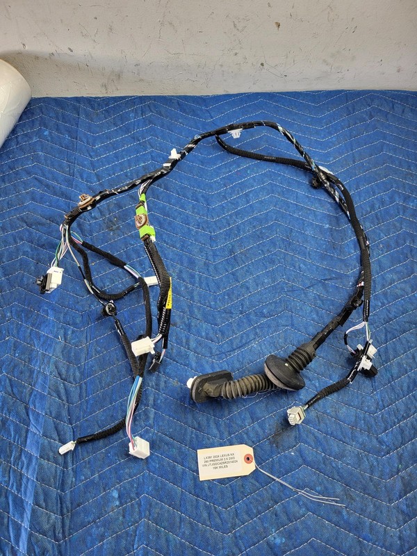2023-2024 Lexus NX 250 Left Driver Rear Door Wiring Harness 15k OEM 82154-78240