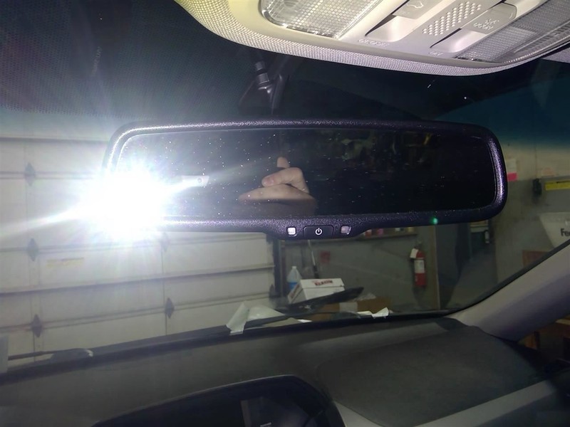 Rear View Mirror EX-L Leather Fits 09-12 PILOT 1733104