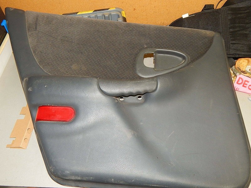 GM 10428681 LH RR Sed Graphite Cloth Door Panel Trim *FREE SHIPPING*