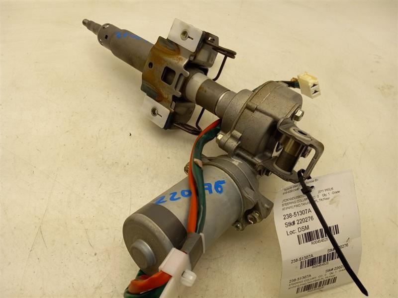 10-15 TOYOTA PRIUS AT FWD 1.8L 4CYL STEERING COLUMN ASSEMBLY