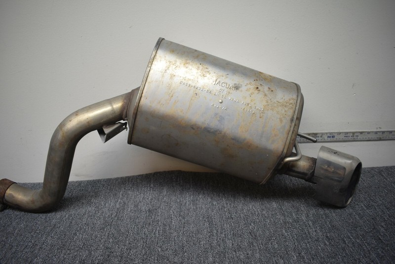 2013-2014 JAGUAR XF LEFT SIDE MUFFLER FACTORY OEM