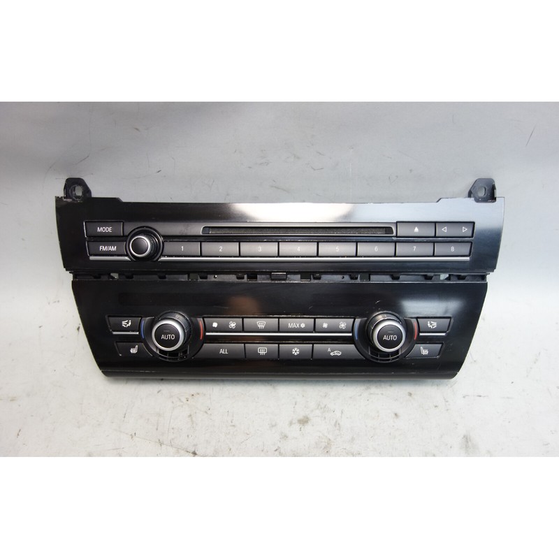 Damaged 2011-2016 BMW F10 5-Series Automatic Climate Control w Radio Head Unit